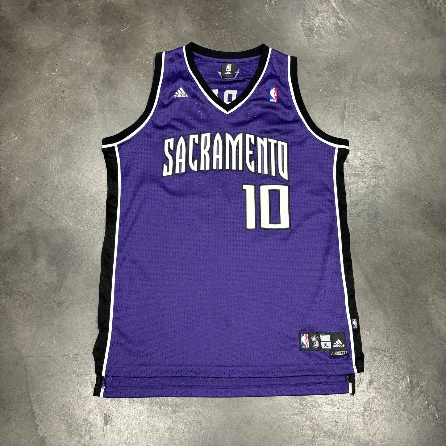 Vintage Sacramento Kings Mike Bibby Authentic Jersey (XL)