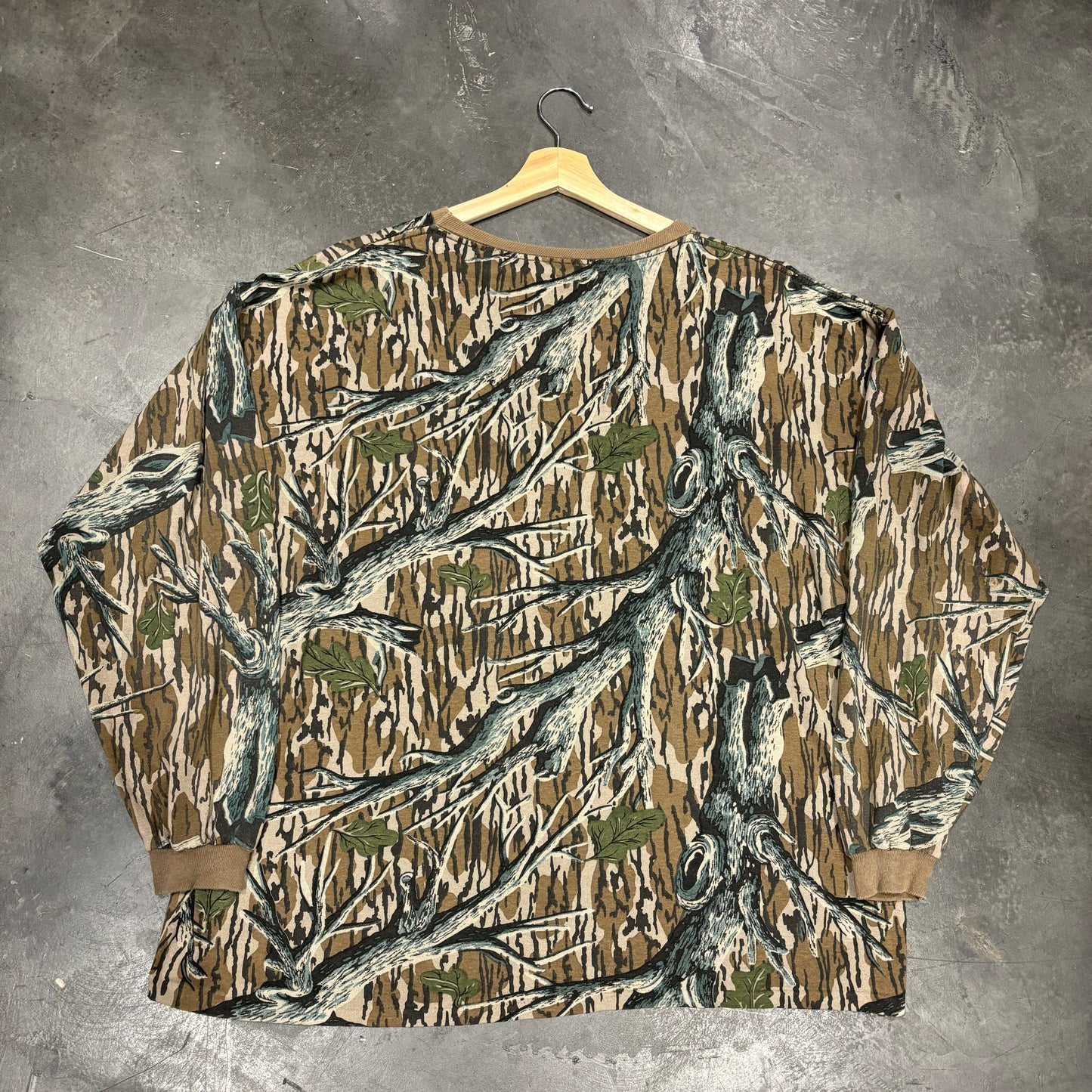 Vintage Camo Longsleeve Tee (XXL)