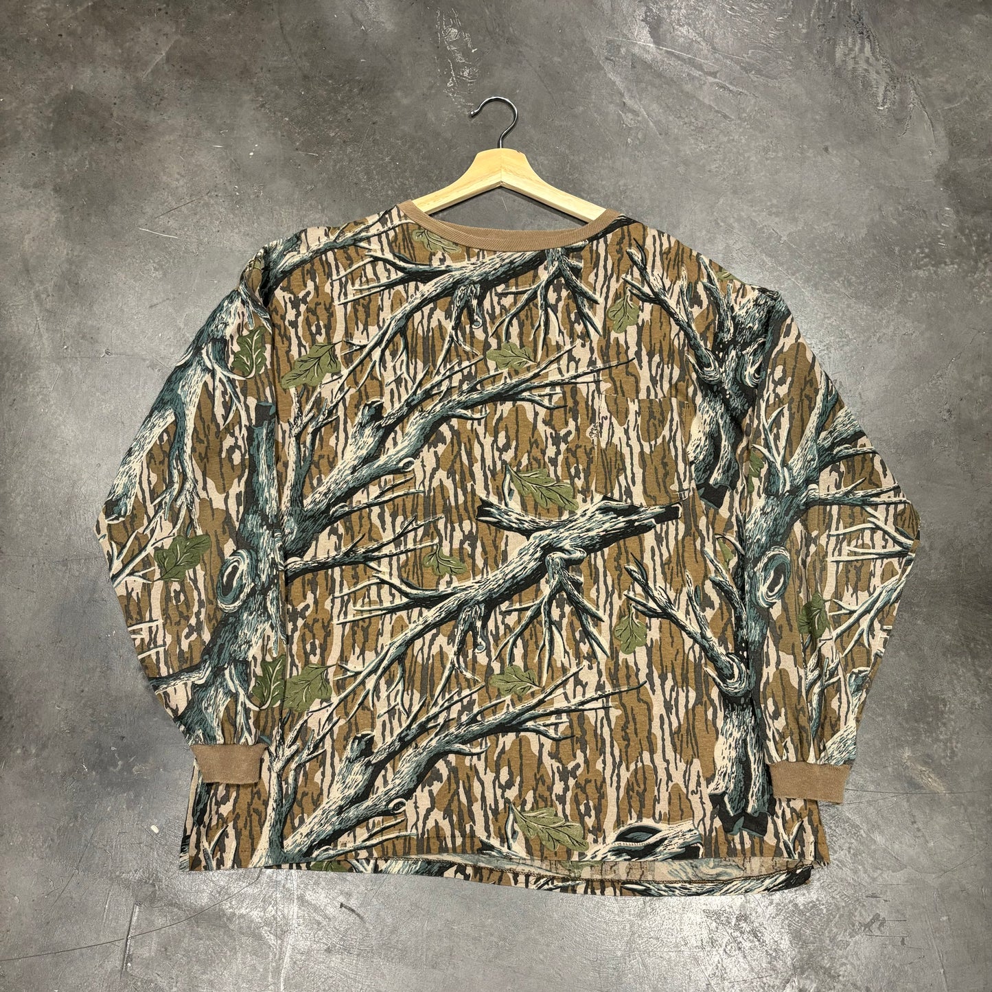 Vintage Camo Longsleeve Tee (XXL)