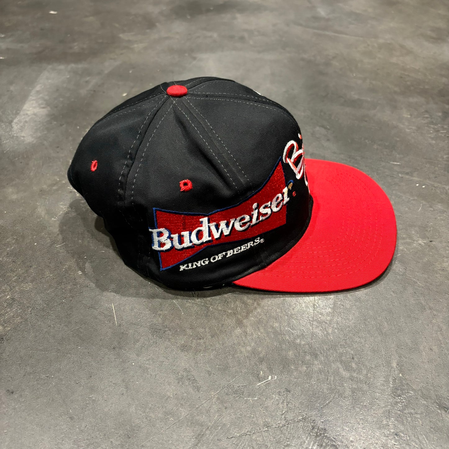 Vintage Budweiser Racing SnapBack hat