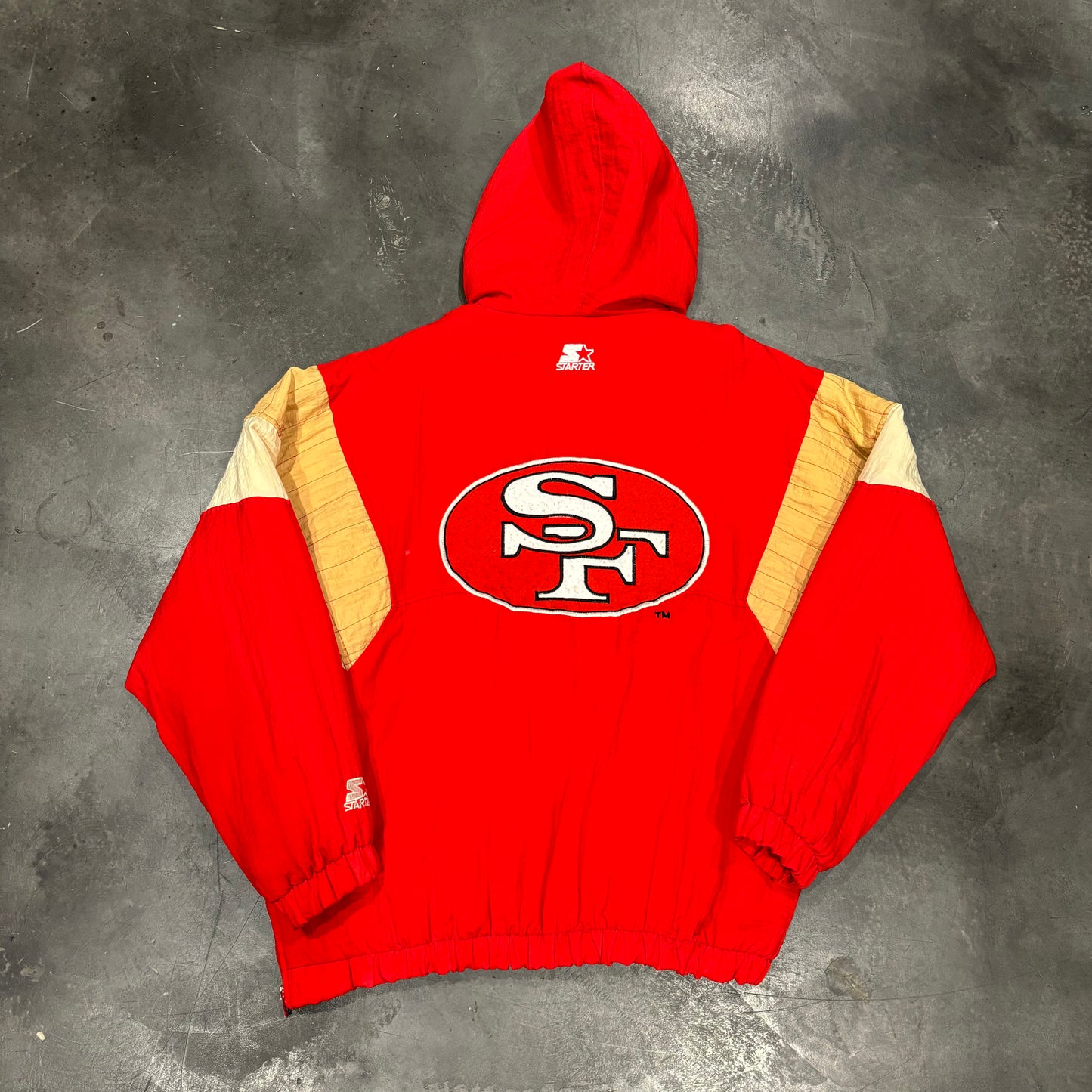 Vintage 90s San Francisco 49ers Puffer Jacket Starter (L)