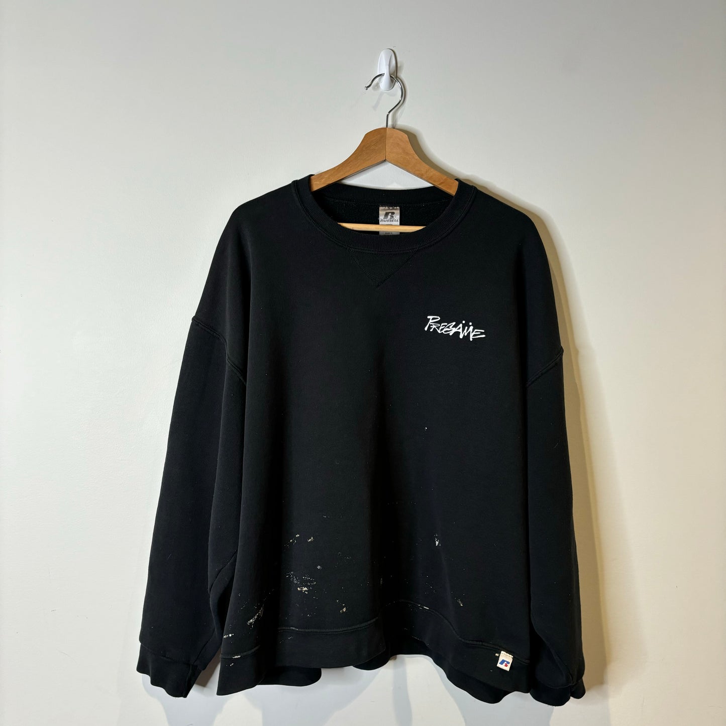 Pregame "Golden 1" Distressed crewneck 1 of 1 Black (XL)