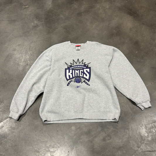 Vintage Sacramento Kings "Crest Logo" Crewneck (XL)